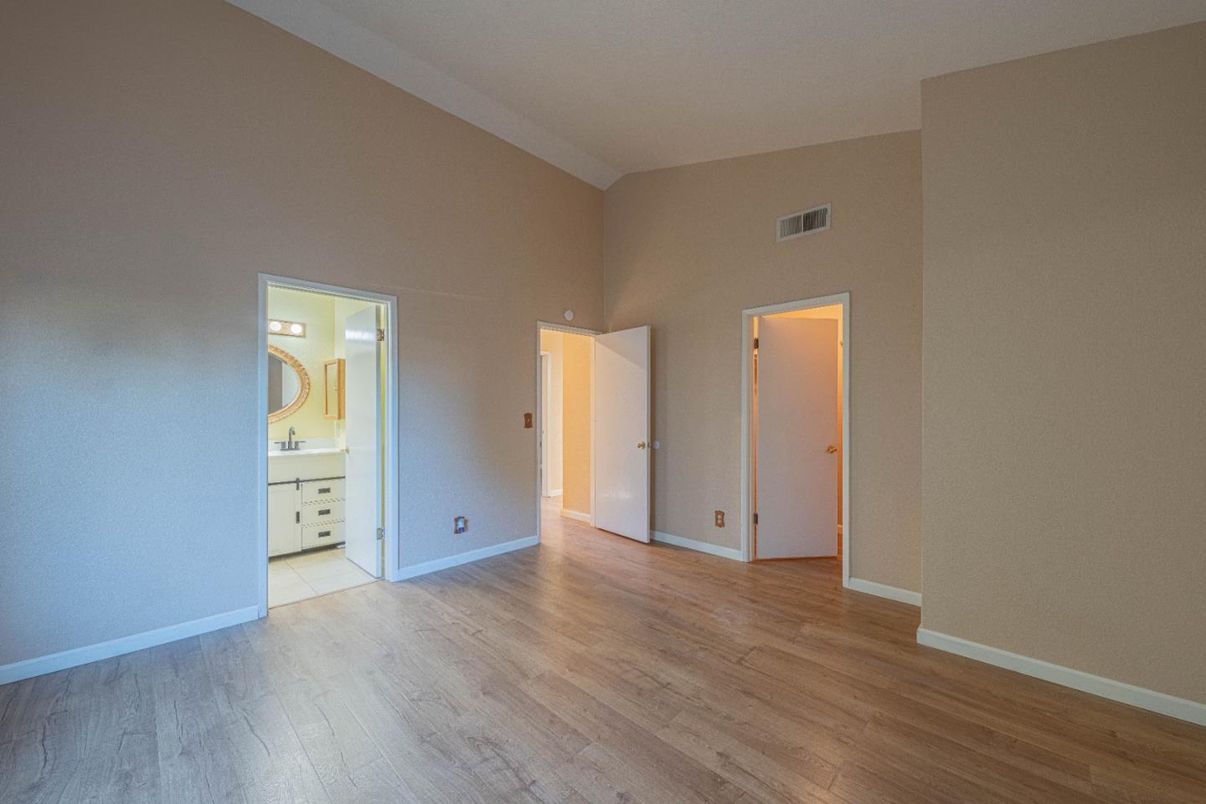 Bathroom, Empty room, Interior, Wood Texture Flooring