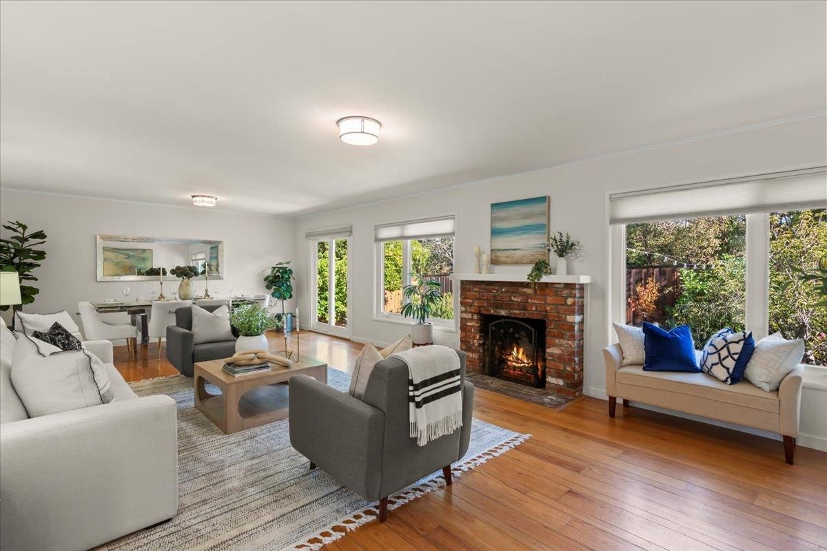 Fireplace, Interior, Living room, Wood Texture Flooring