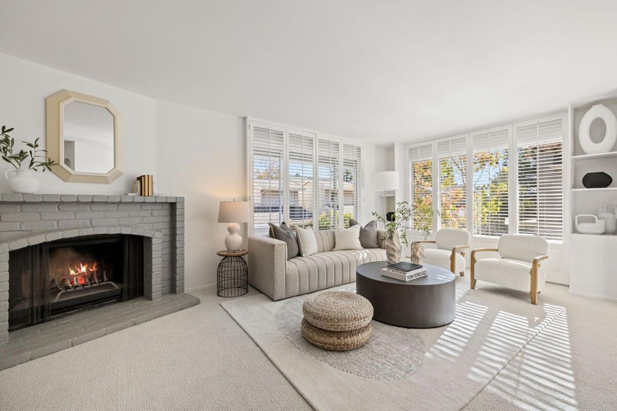 Fireplace, Interior, Living room