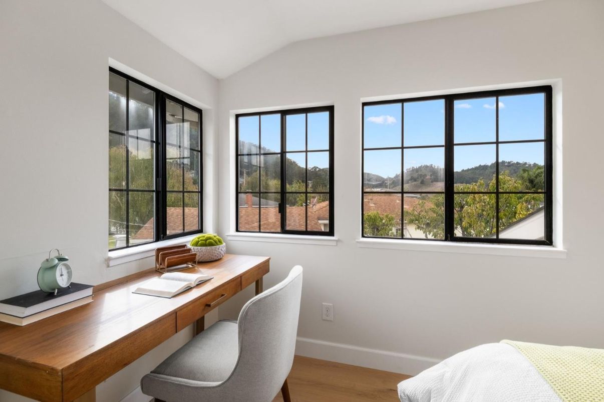 Home Office, Interior, Wood Texture Flooring