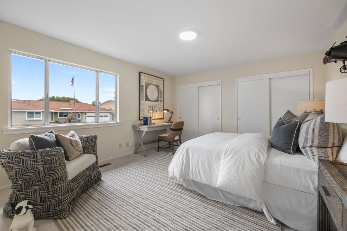 Bedroom, Home Office, Interior, Recessed Lighting