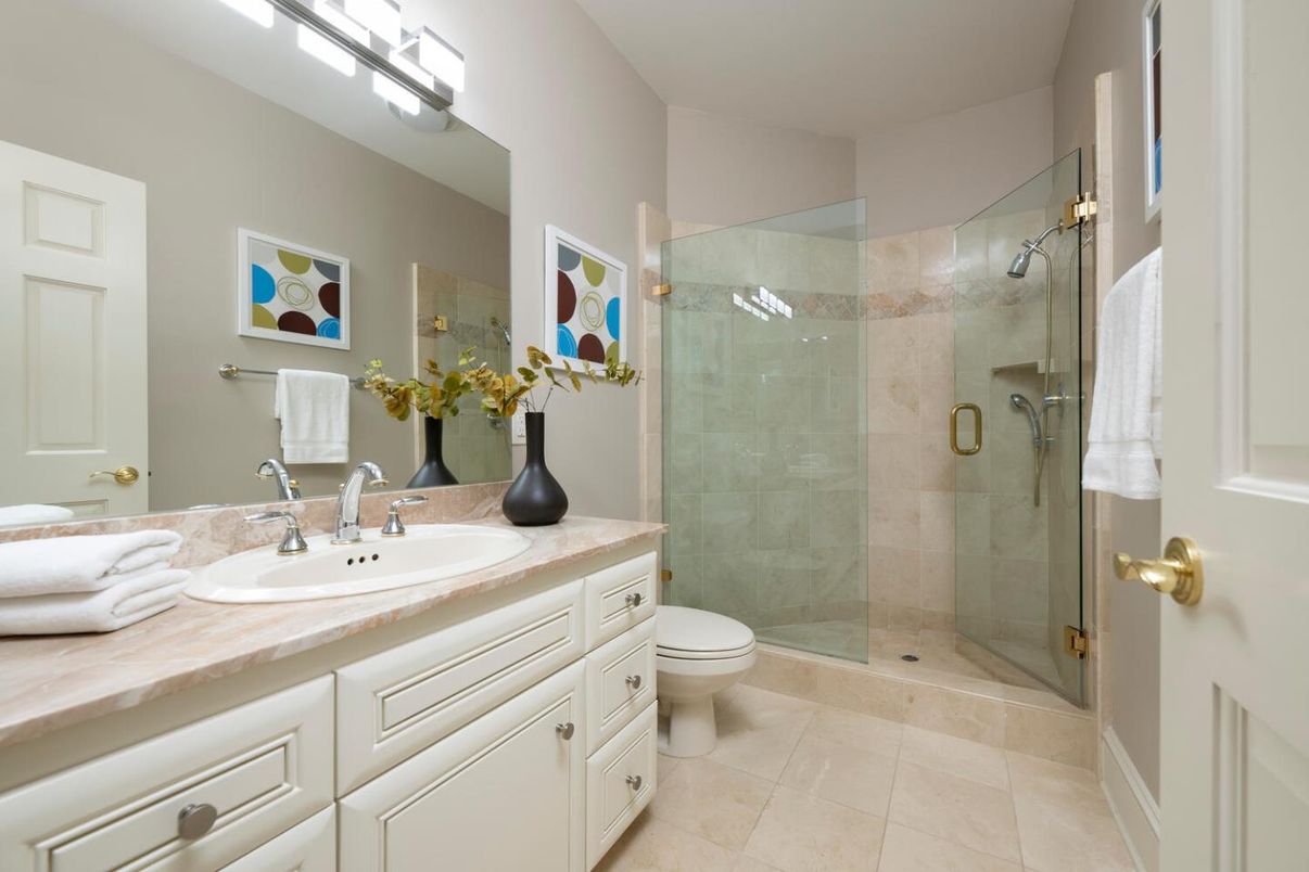 Bathroom, Glass Shower, Interior