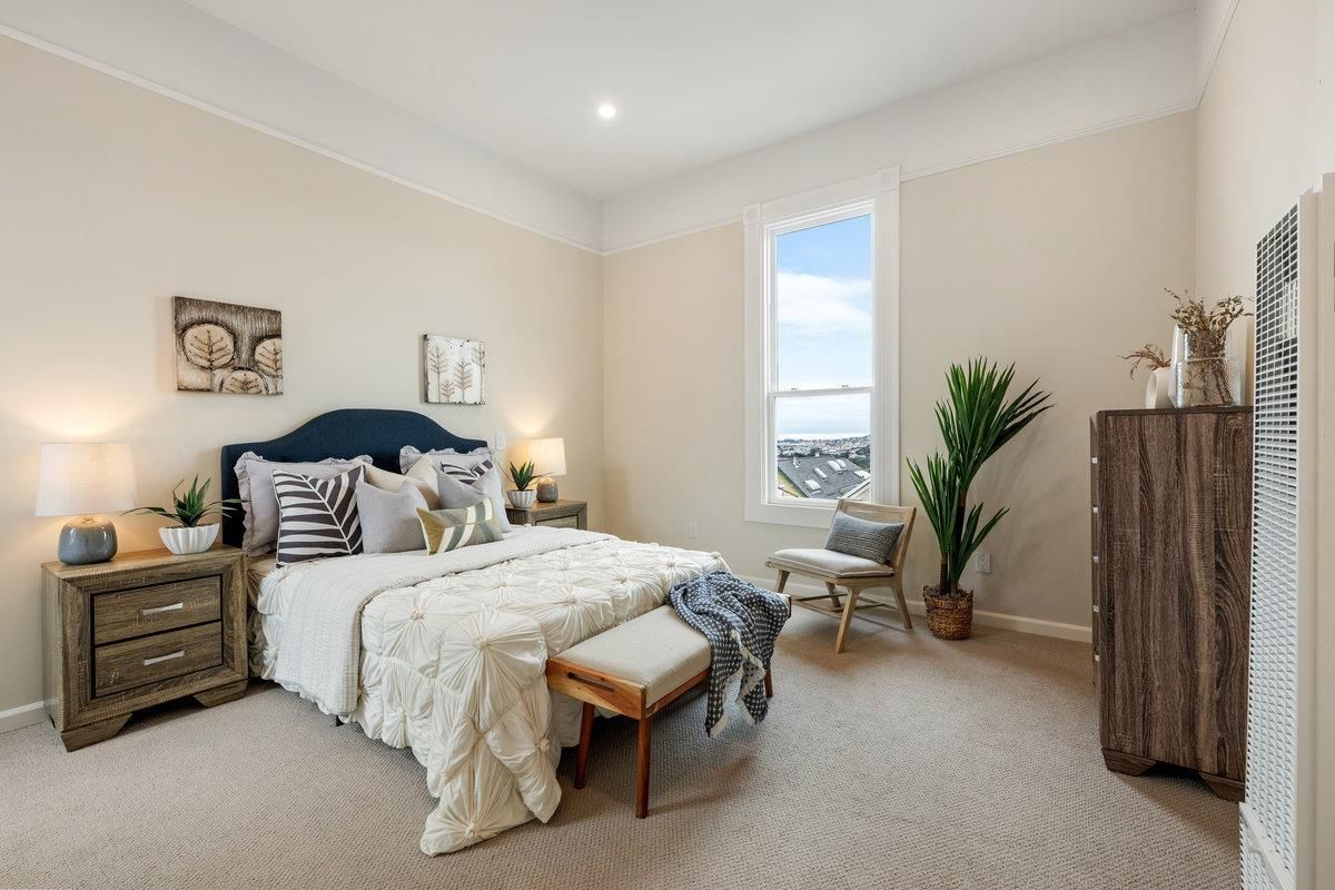 Bedroom, Interior, Recessed Lighting, Water