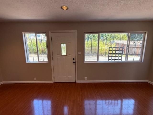 Empty room, Interior, Wood Texture Flooring