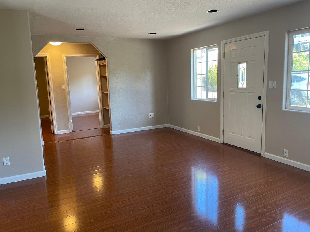 Empty room, Interior, Wood Texture Flooring