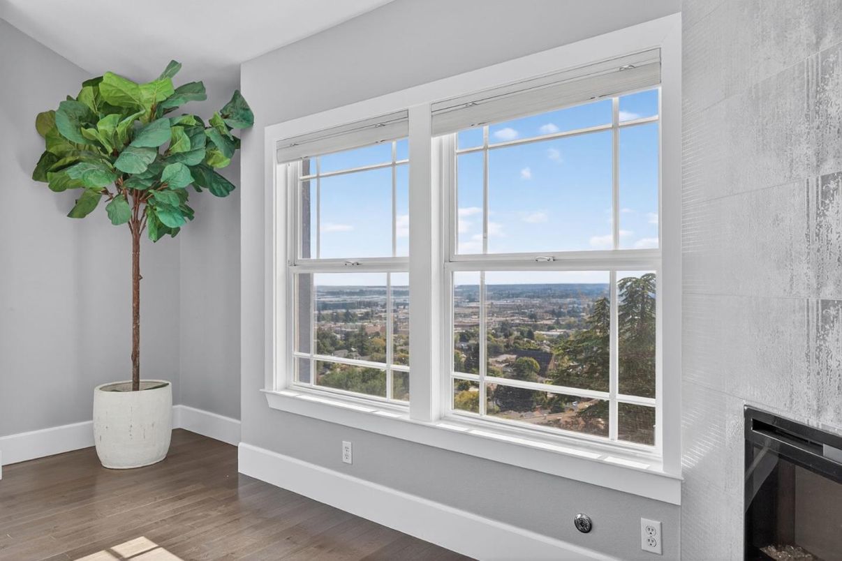 Fireplace, Interior, Wood Texture Flooring