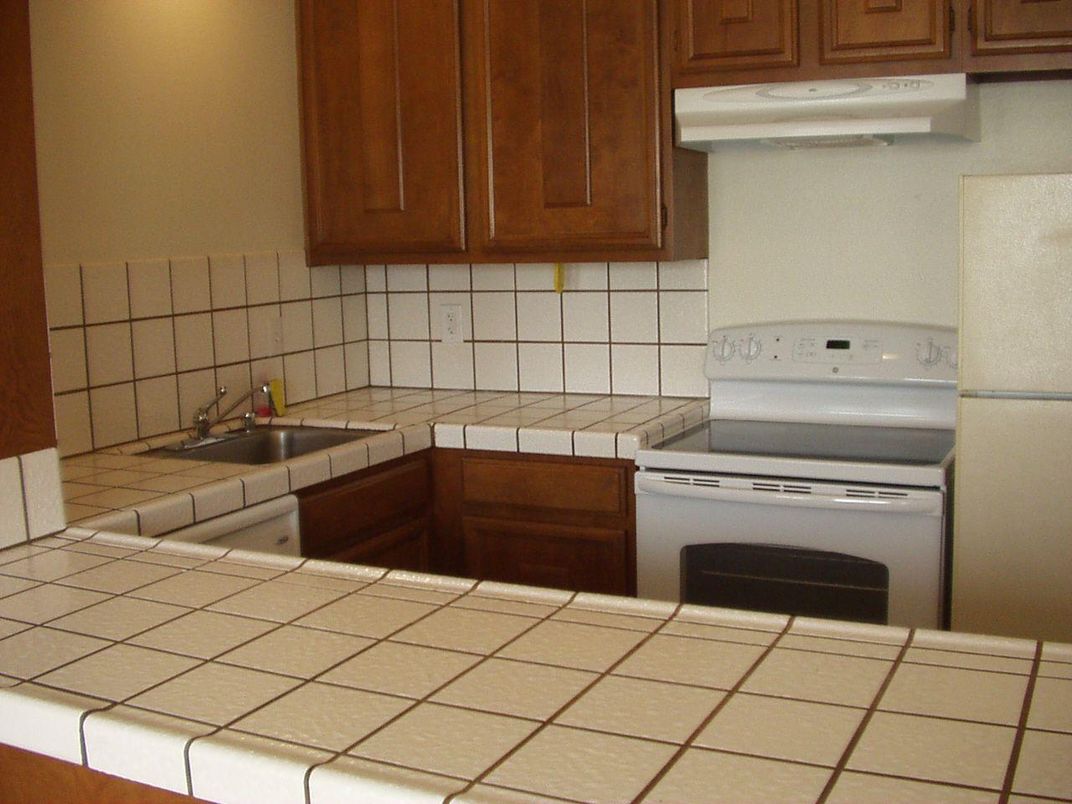 Interior, Kitchen, Tile Countertops