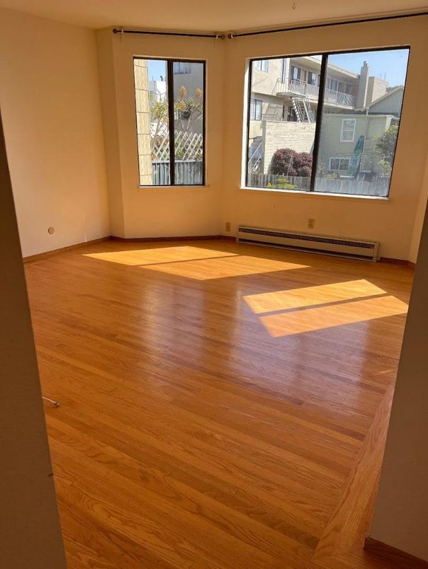 Empty room, Interior, Wood Texture Flooring