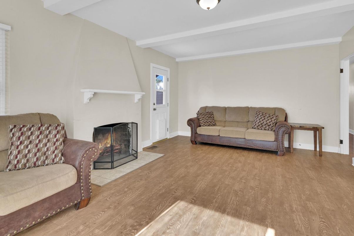 Fireplace, Interior, Living room, Wood Texture Flooring
