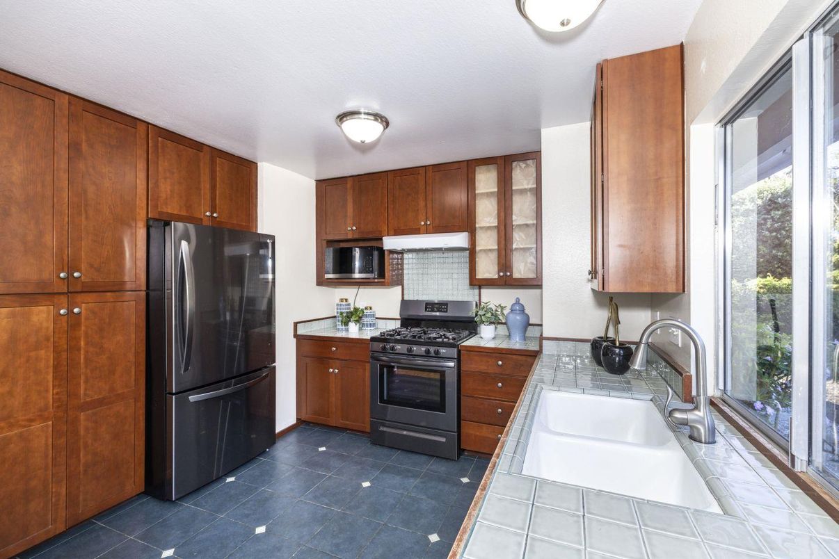 Interior, Kitchen, Tile Countertops