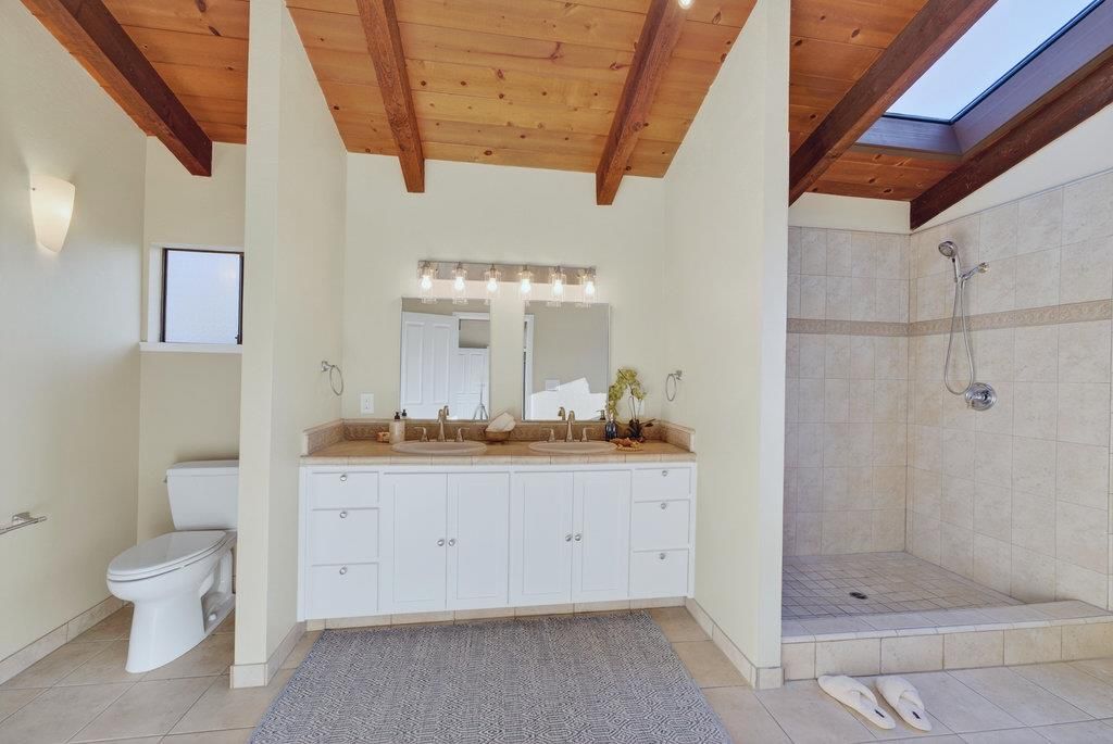 Bathroom, Interior, Wooden Beams, Wooden Ceilings