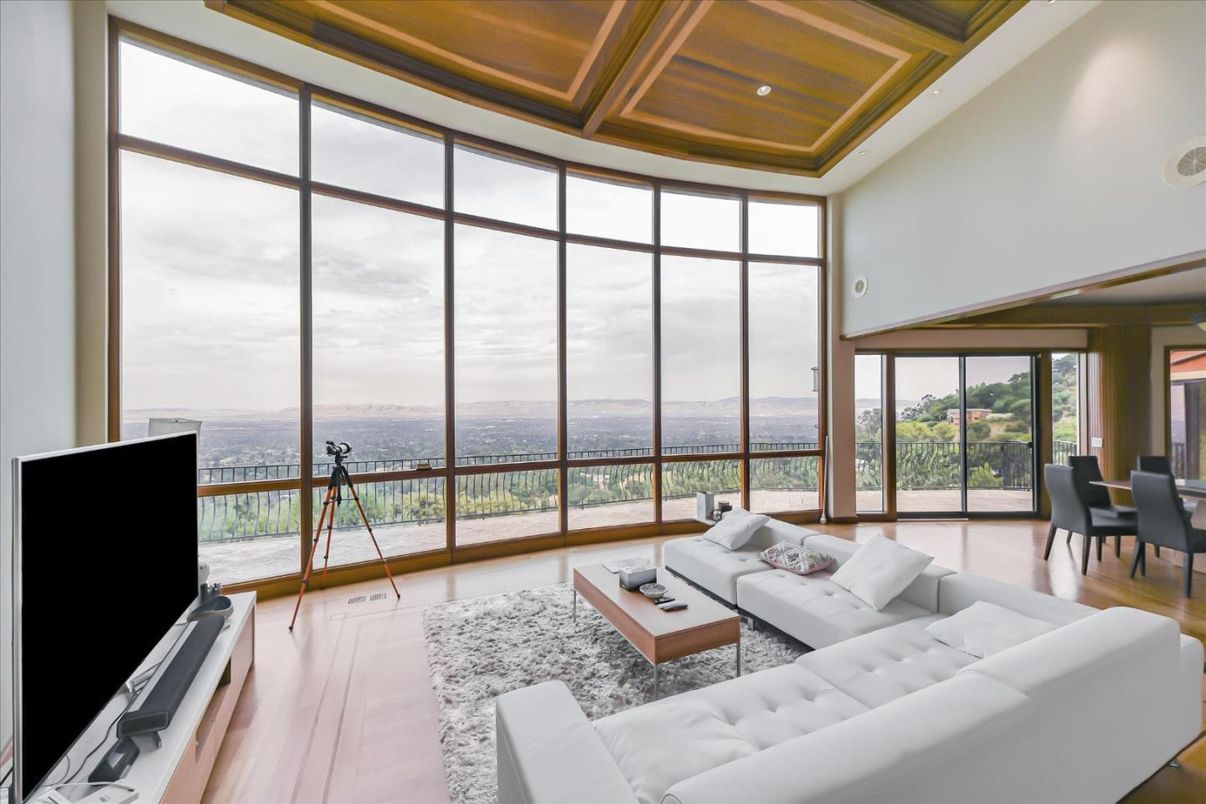 Dining room, Interior, Living room, Recessed Lighting, Wooden Ceilings, Wood Texture Flooring