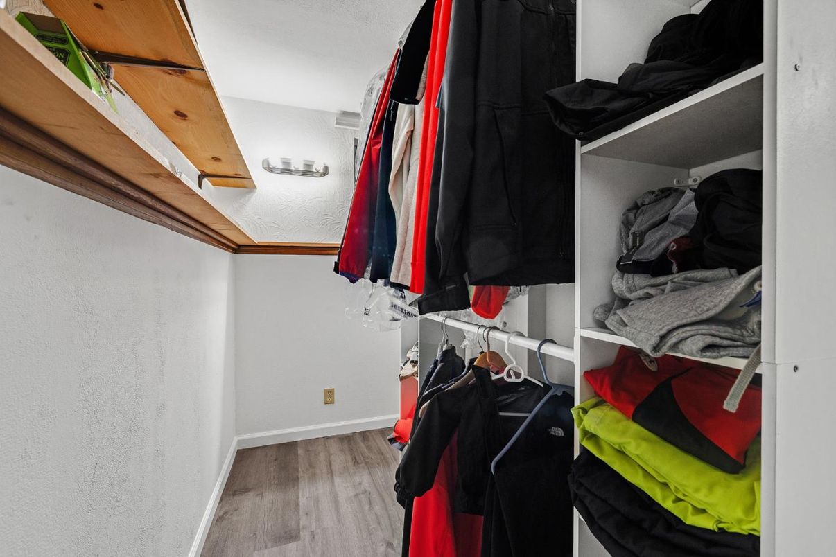 Interior, Walk-in Closets, Wood Texture Flooring