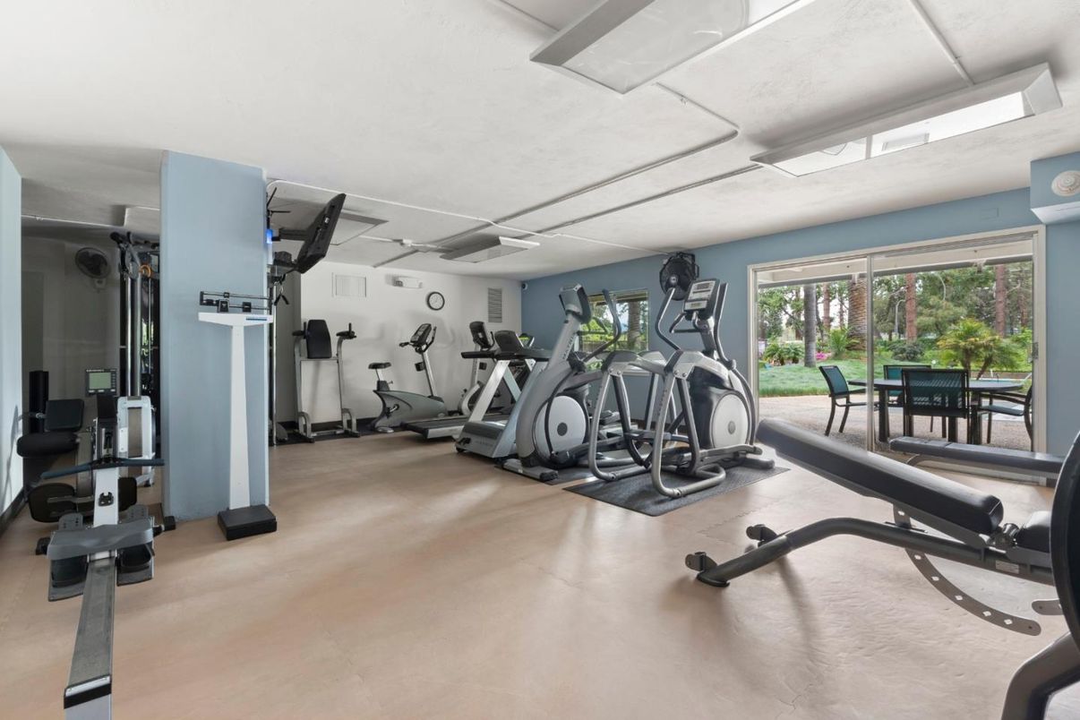 Fitness Equipment, Gym, Interior
