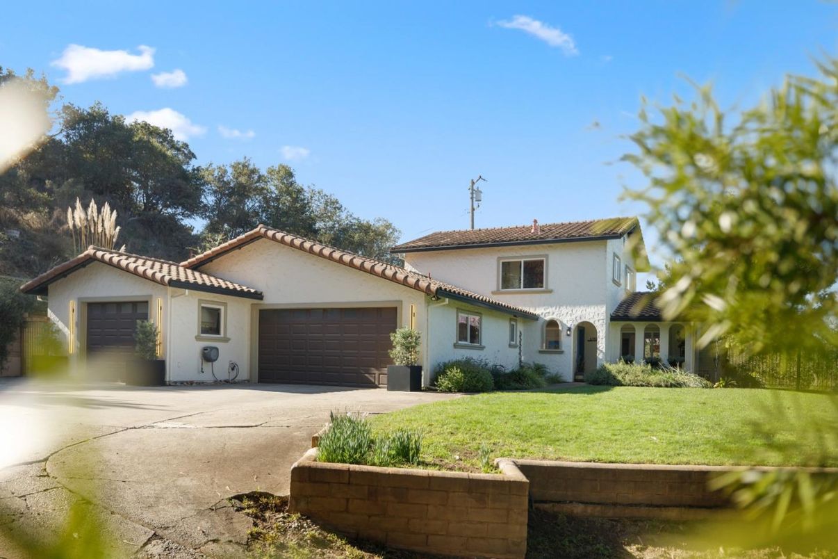 Attached, Backyard, Exterior, Facade, Spanish Mediterranean