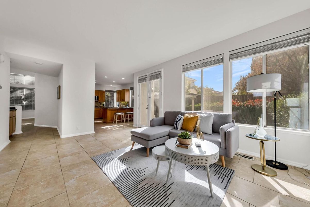 Interior, Kitchen, Living room, Recessed Lighting