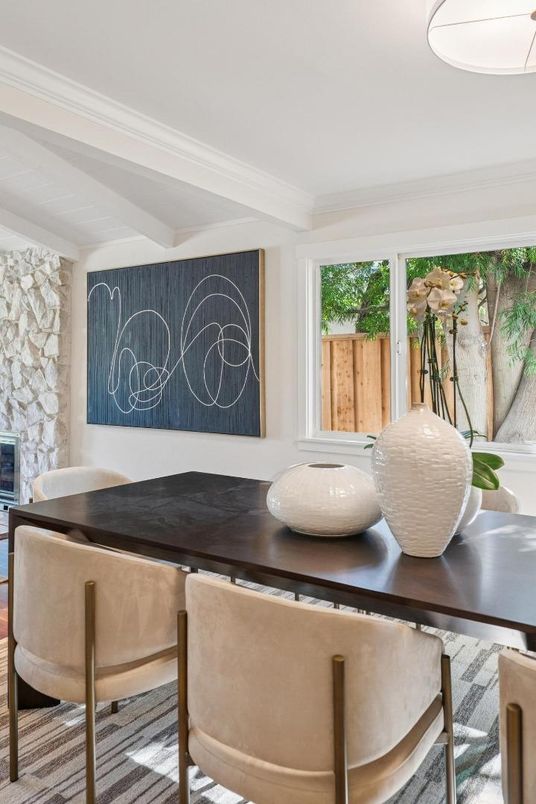 Dining room, Interior, Stone Walls