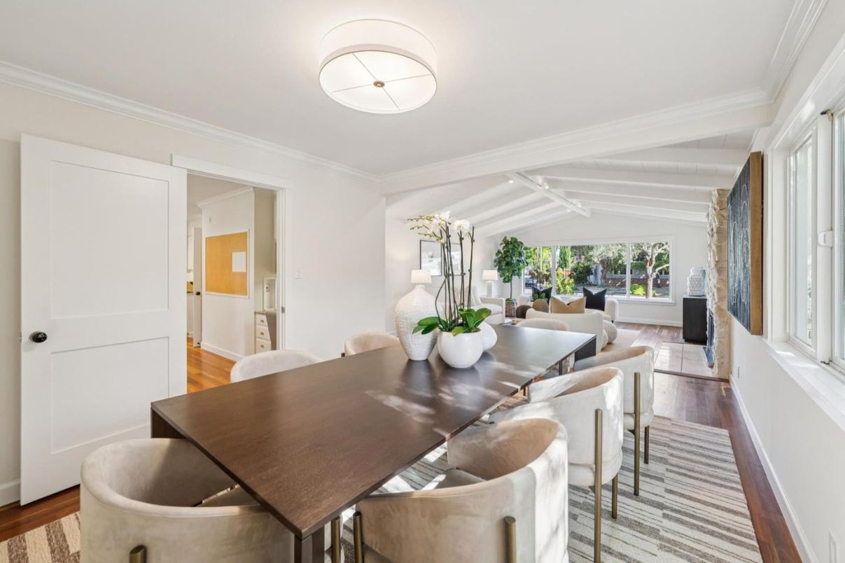 Dining room, Interior, Living room, Wood Texture Flooring