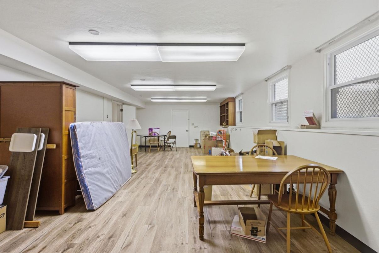 Dining room, Interior, Wood Texture Flooring