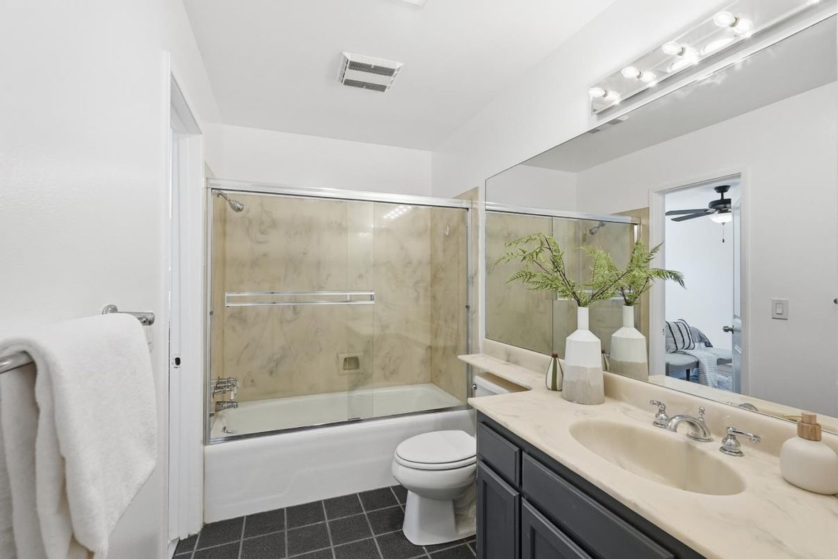 Bathroom, Glass Shower, Interior, Marble Walls