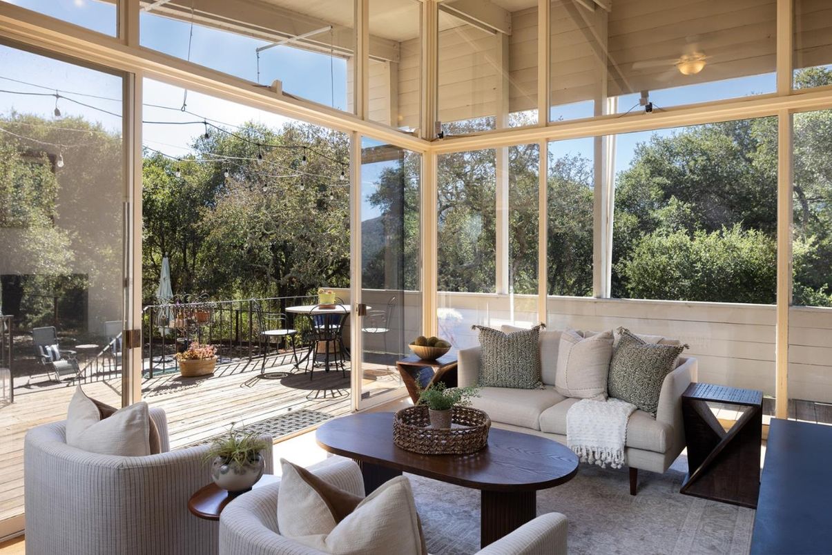 Interior, Living room, Sun Room, Wood Texture Flooring