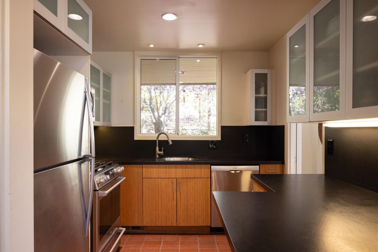 Interior, Kitchen, Recessed Lighting, Stainless Steel Appliances