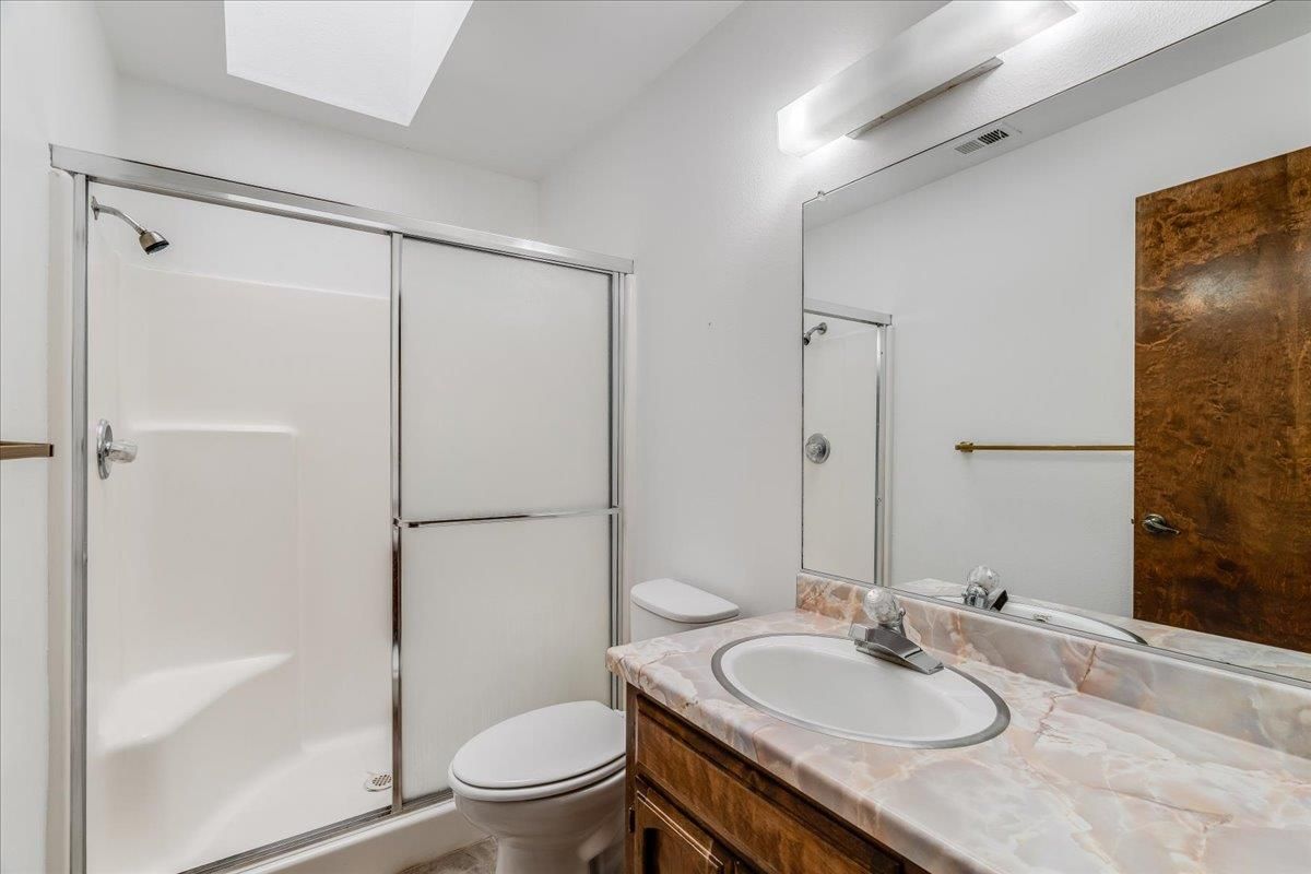 Bathroom, Glass Shower, Interior, Tile Countertops