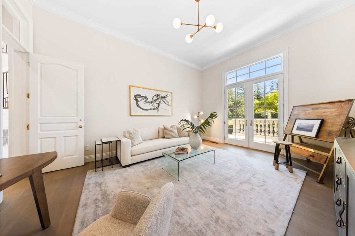 Interior, Living room, Pendant Lights, Wood Texture Flooring