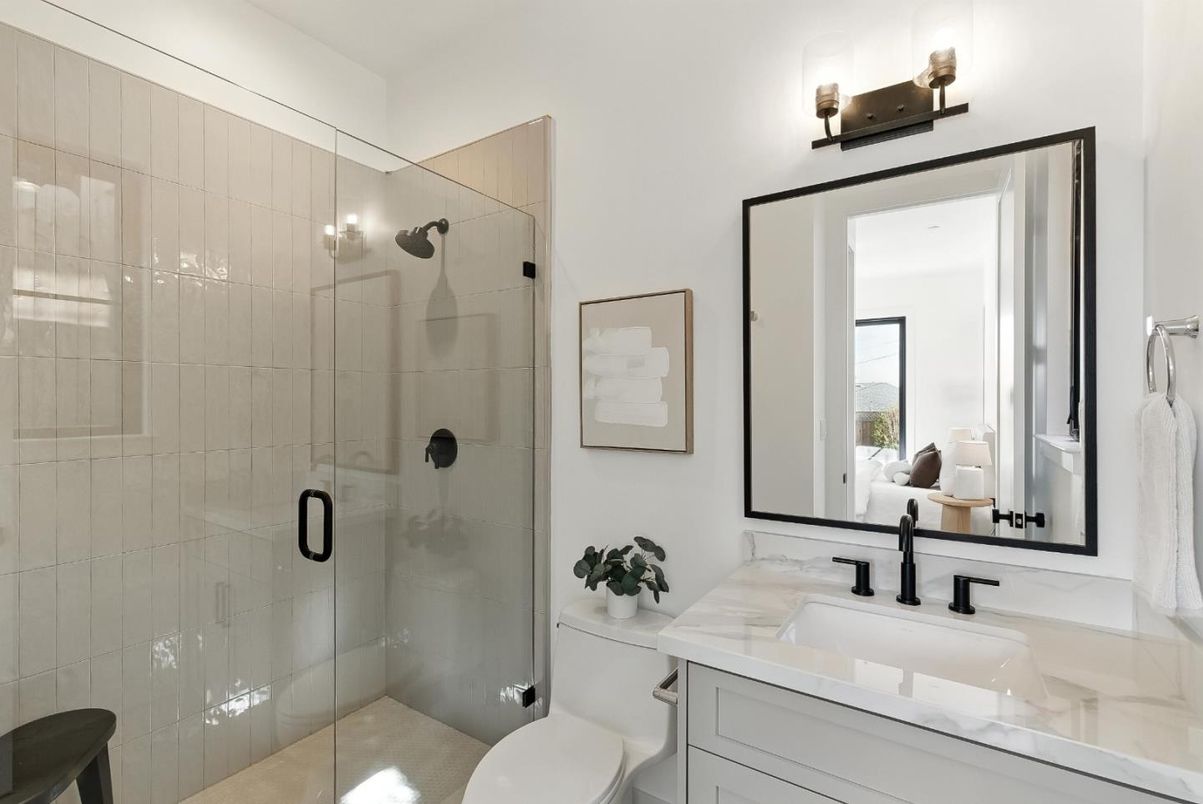 Bathroom, Glass Shower, Interior