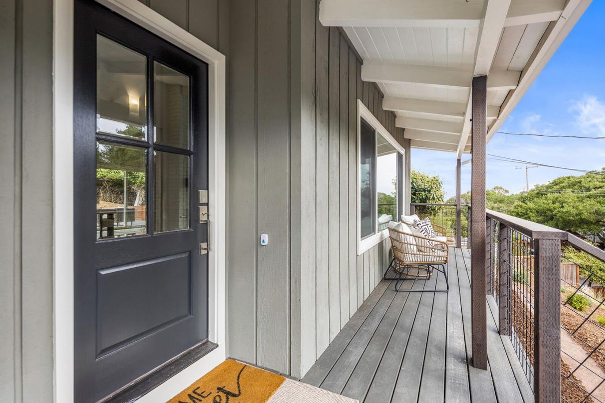 Exterior, Wood Texture Flooring