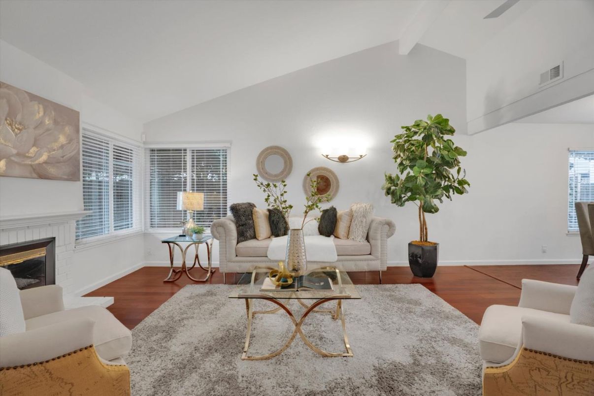 Fireplace, Interior, Living room, Wood Texture Flooring