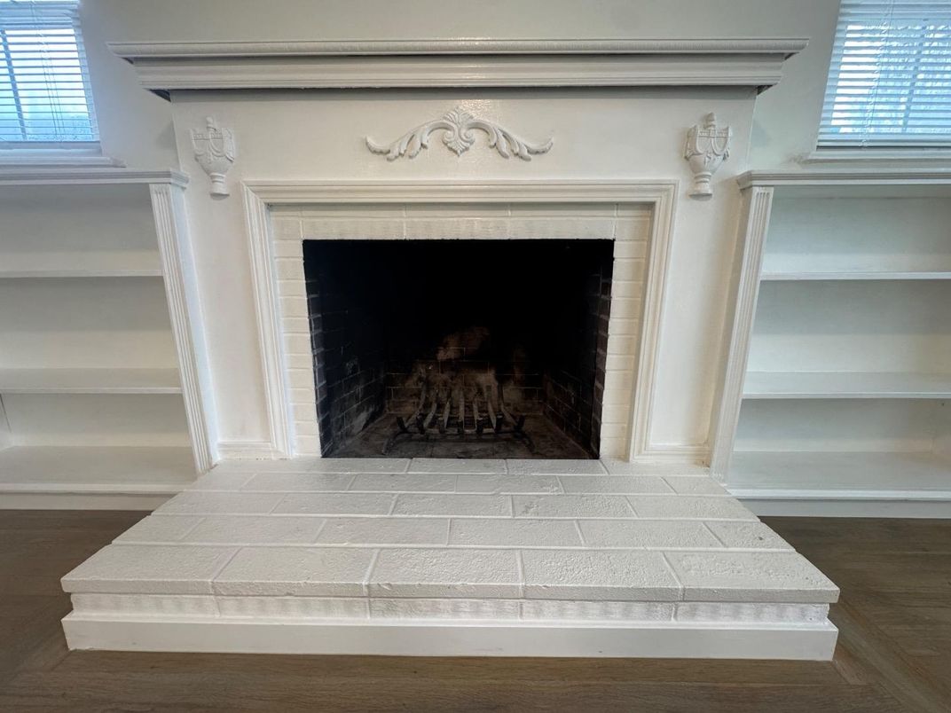 Fireplace, Interior, Wood Texture Flooring