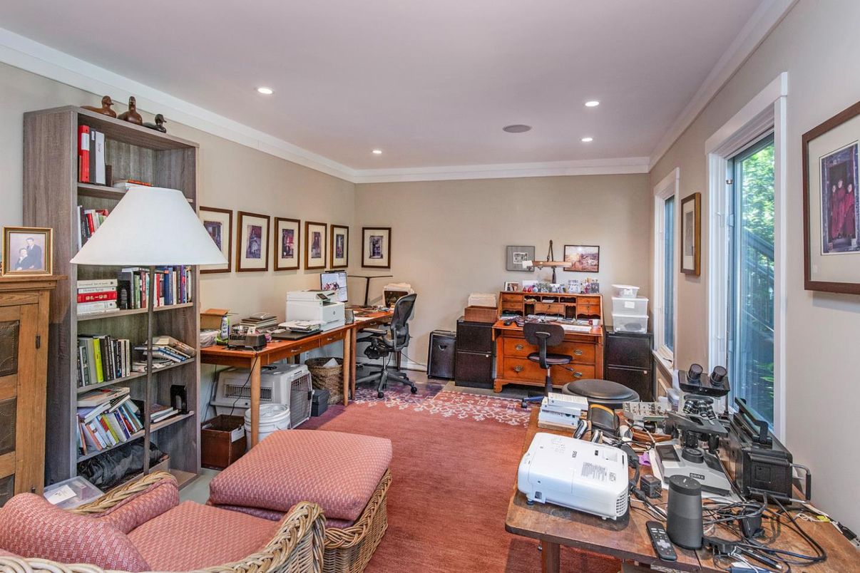 Home Office, Interior, Recessed Lighting