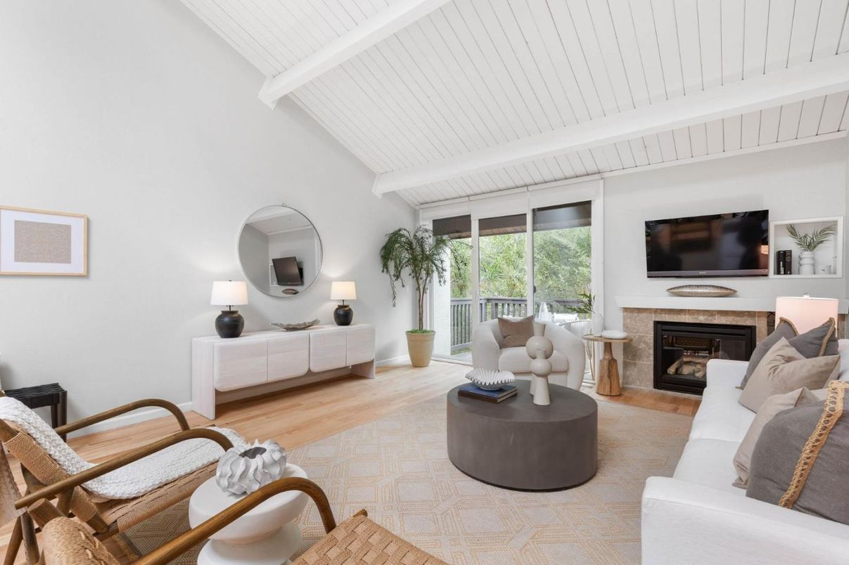 Fireplace, Interior, Living room, Wood Texture Flooring