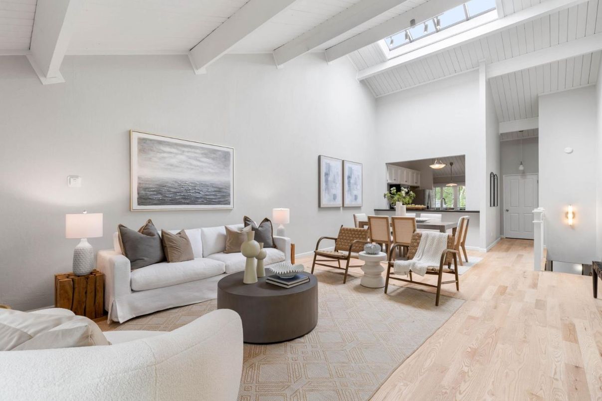 Dining room, Interior, Living room, Wood Texture Flooring