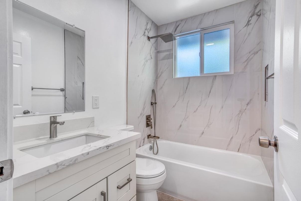 Bathroom, Interior, Marble Walls