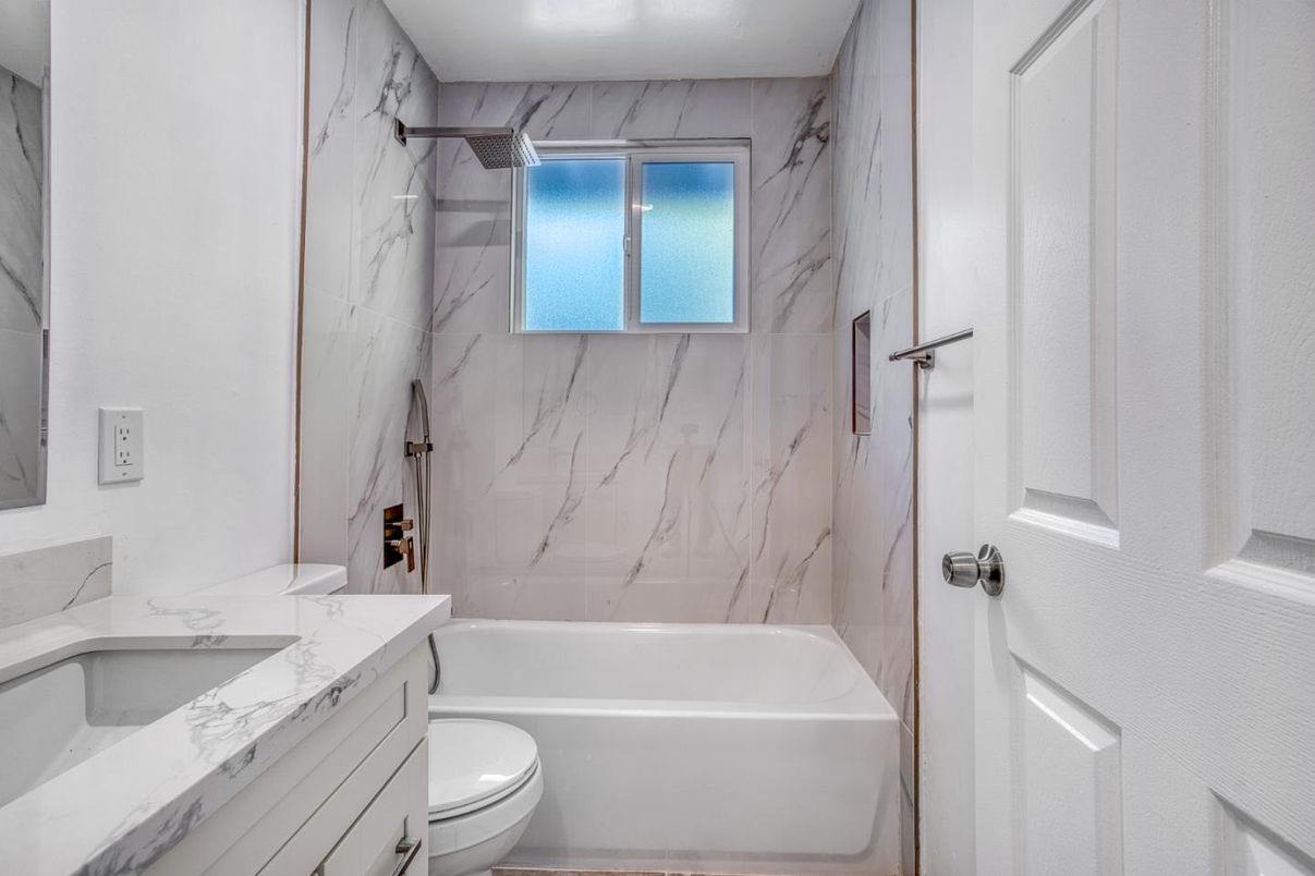 Bathroom, Interior, Marble Walls