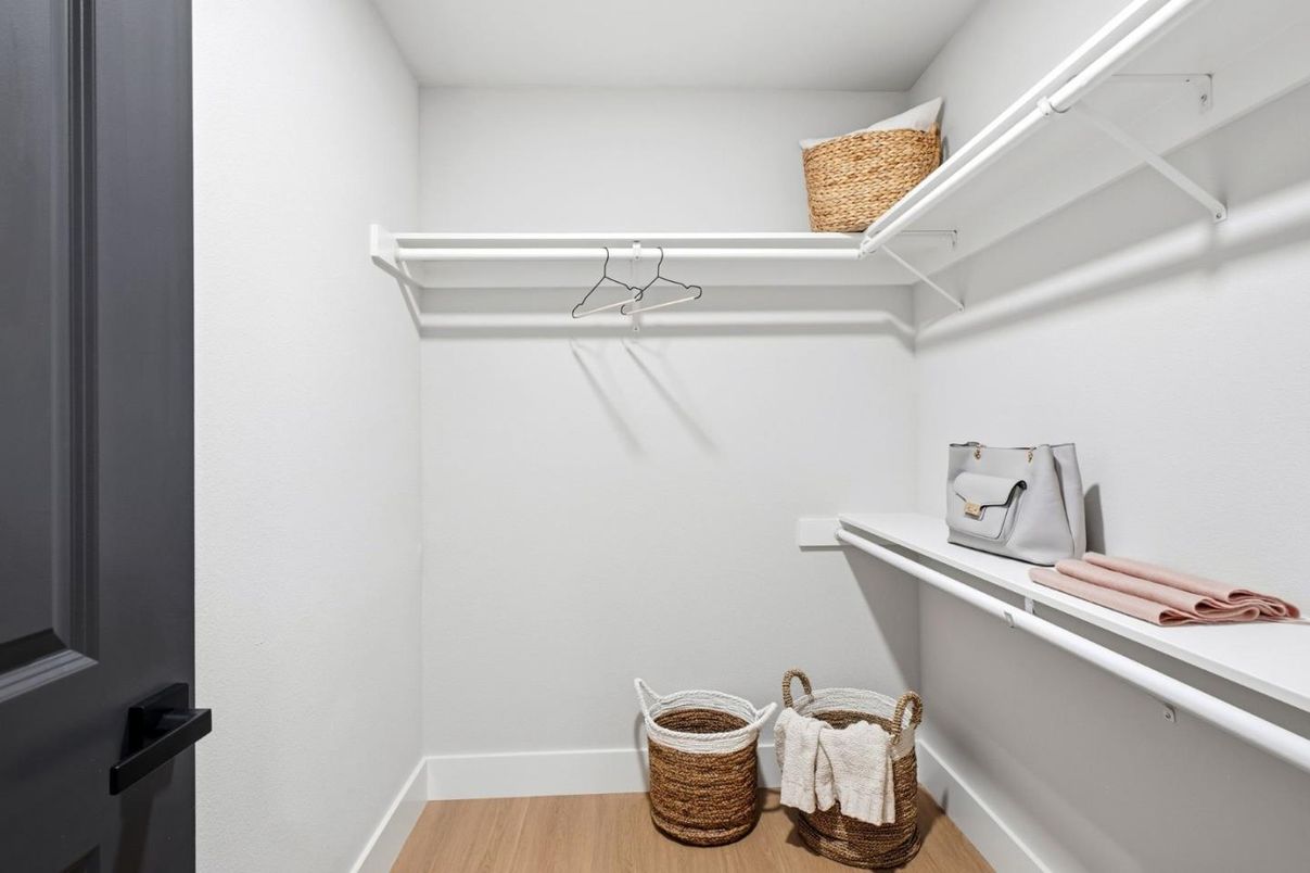 Interior, Walk-in Closets, Wood Texture Flooring