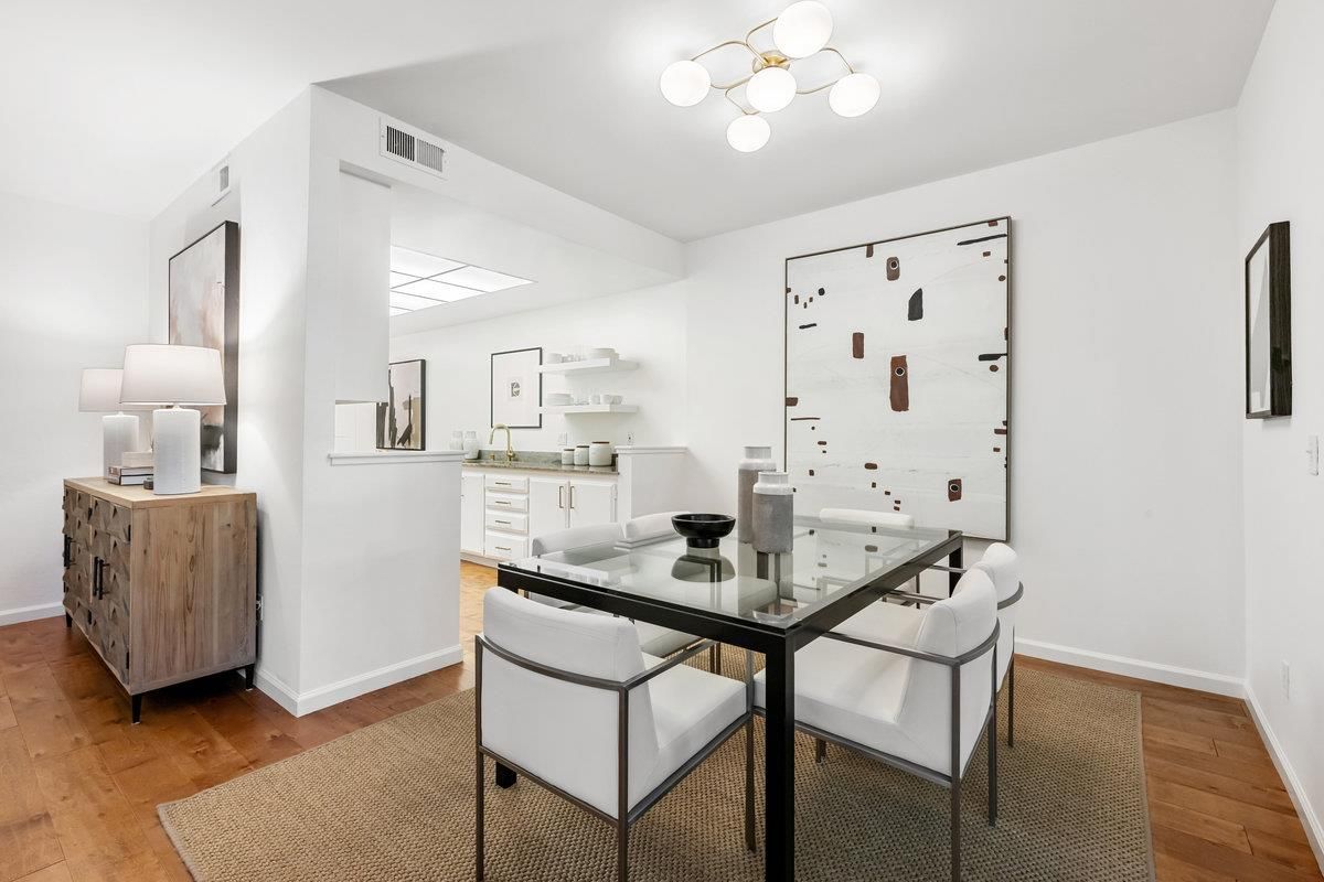 Dining room, Interior, Wood Texture Flooring