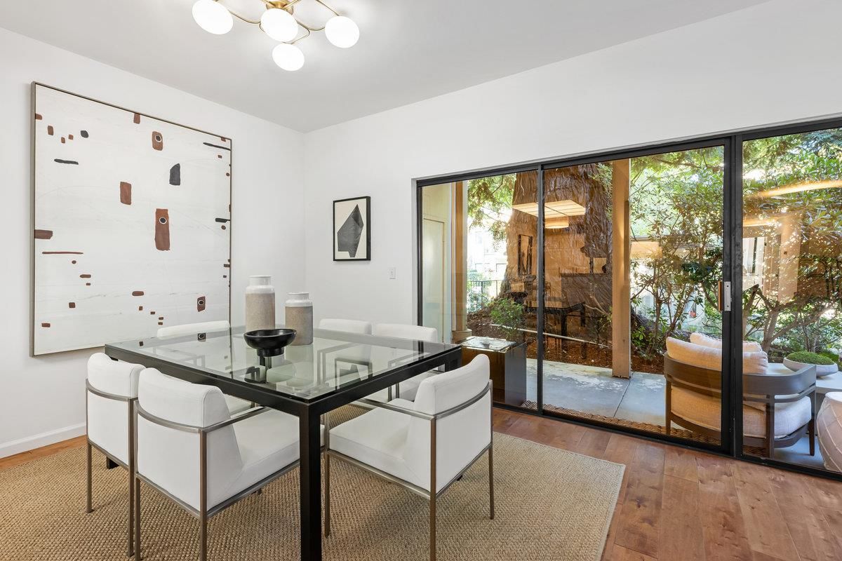 Dining room, Interior, Wood Texture Flooring
