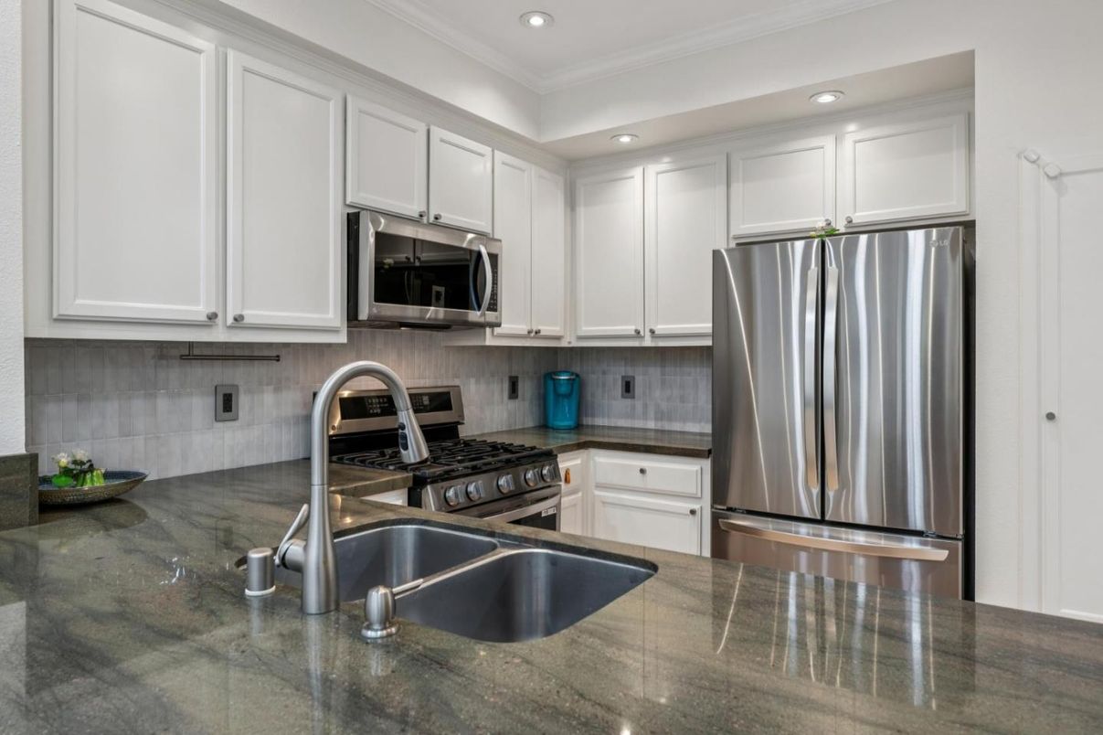 Interior, Kitchen, Recessed Lighting, Stainless Steel Appliances