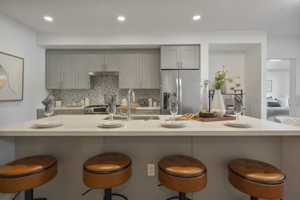 Interior, Kitchen, Recessed Lighting, Stainless Steel Appliances