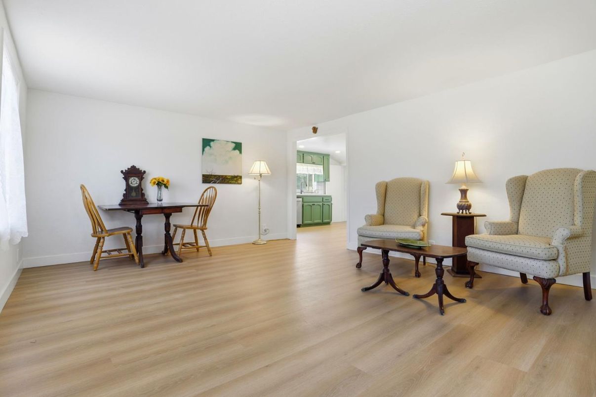 Dining room, Interior, Wood Texture Flooring