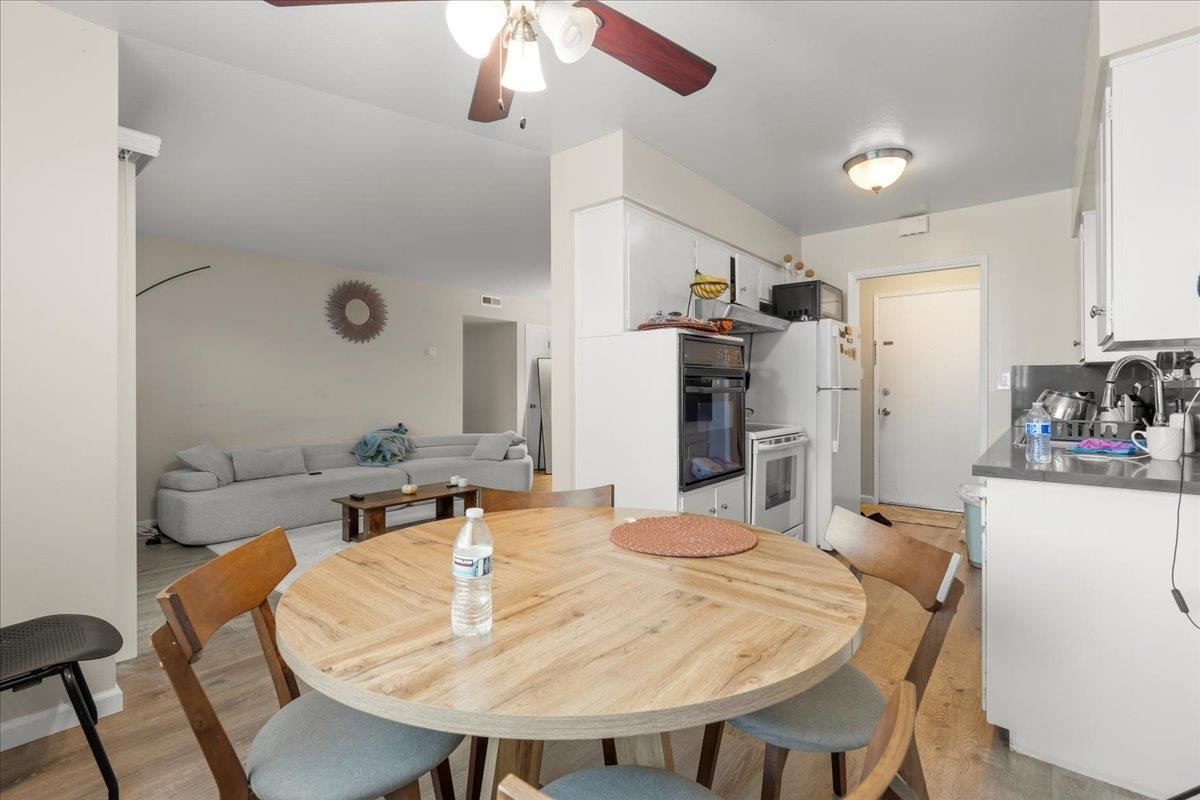 Dining room, Interior, Kitchen, Living room, Wood Texture Flooring