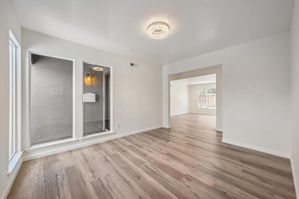 Empty room, Interior, Wood Texture Flooring