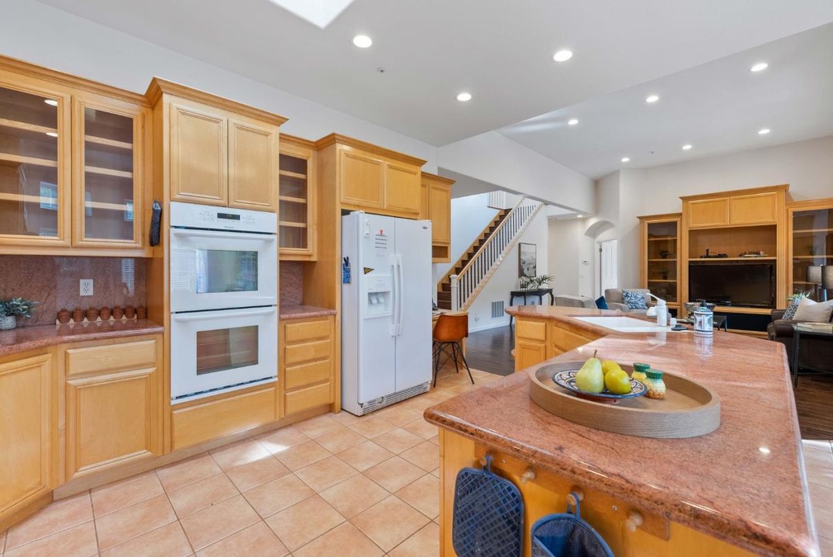 Interior, Kitchen, Living room, Recessed Lighting