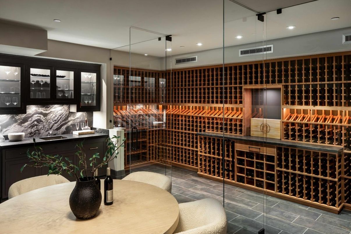 Interior, Recessed Lighting, Wine Storage