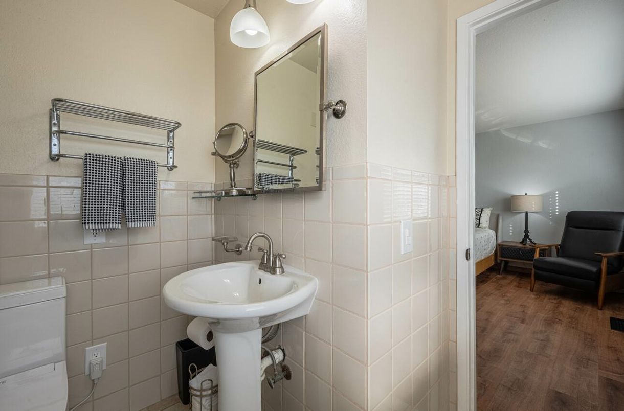 Bathroom, Bedroom, Interior, Wood Texture Flooring