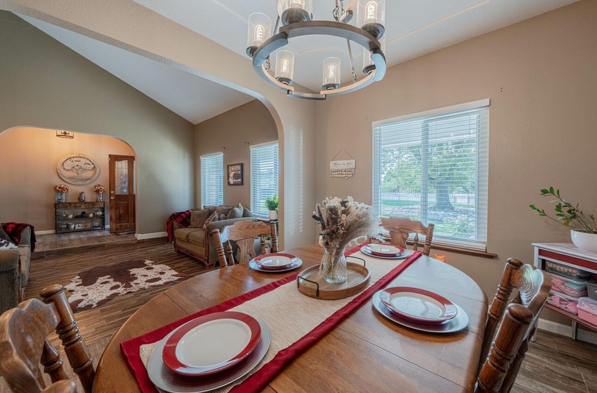 Dining room, Interior, Wood Texture Flooring