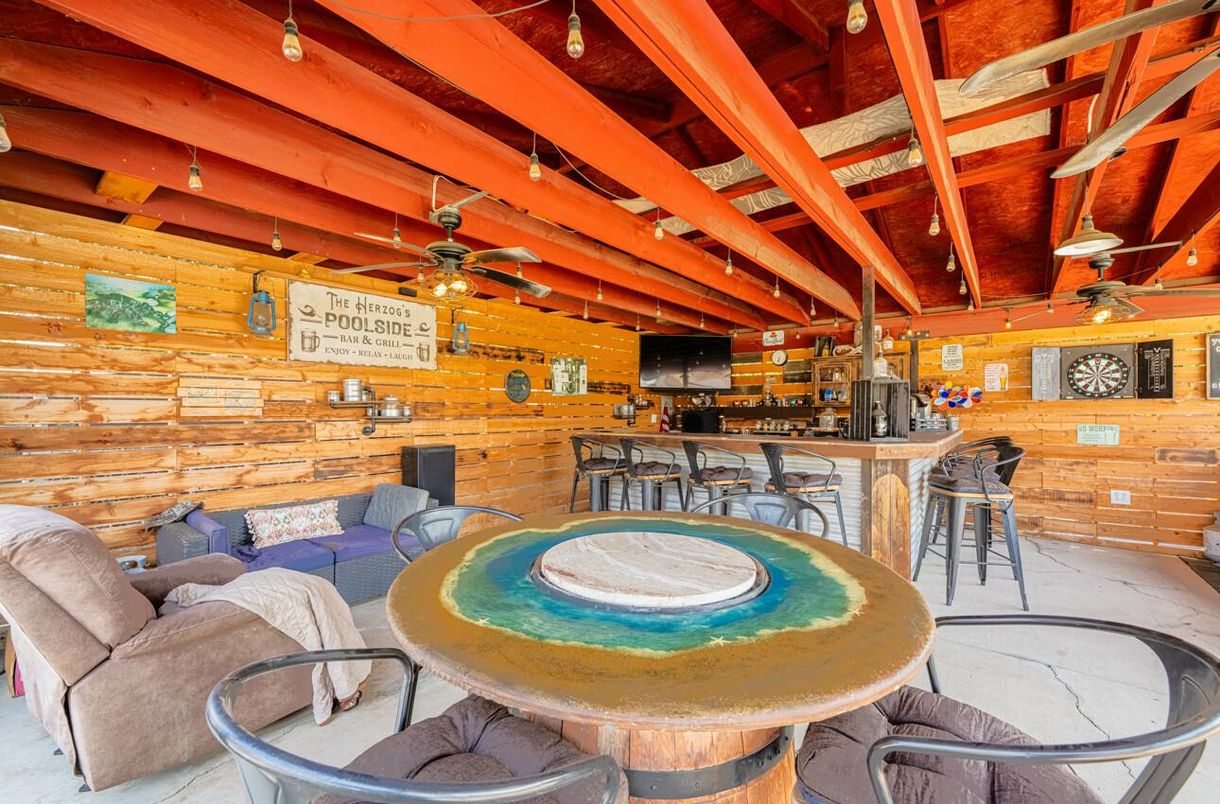 Interior, Wooden Beams, Wooden Walls